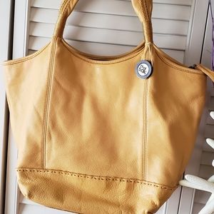 Sak genuine leather Hobo Tote Bag